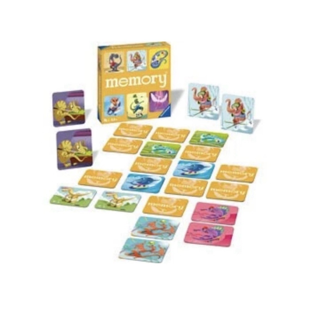 Ravensburger Memory Game with Vibrant Animal Art - Picture 2 of 2